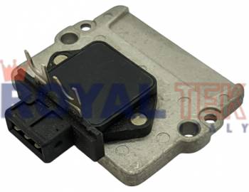 MODULO IGNICION ROYALTEK VOLKSWAGEN CADDY / POLO / GOL / PASSAT / TRANSPO -- 2 TERMINALES Y 3 PINES / CON BASE DE ALUMINIO / SISTEMA AMPLIFICADOR --- OEM 1227030030 867905352 BM130 H012 I1921
